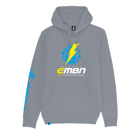 EMBN Classic sudadera con capucha color carbón