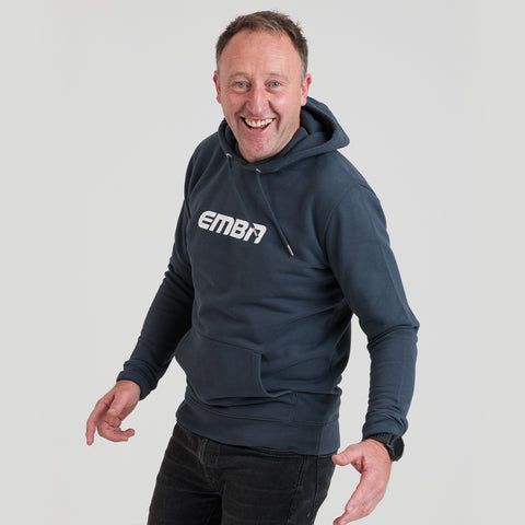 EMBN Word Logo Hoodie - Dark Grey